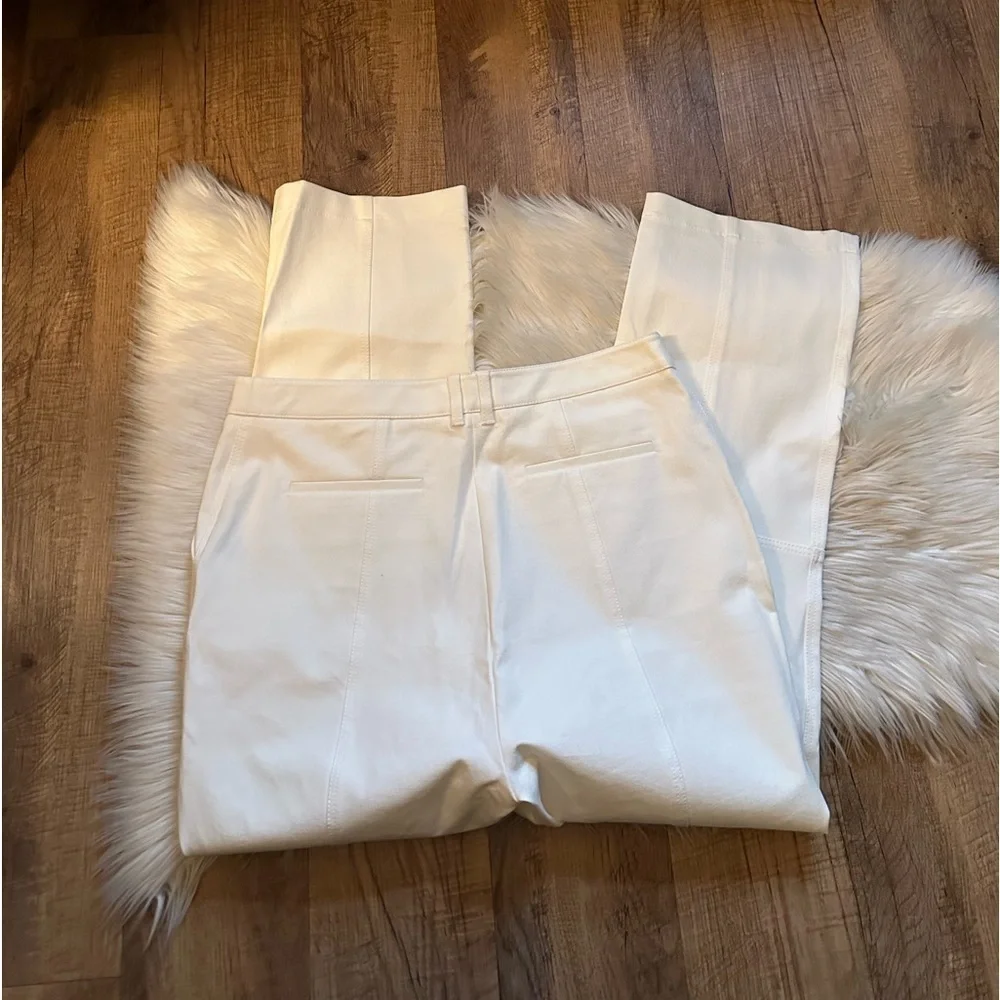 JONATHAN SIMKHAI Jesslyn Pant In Cream